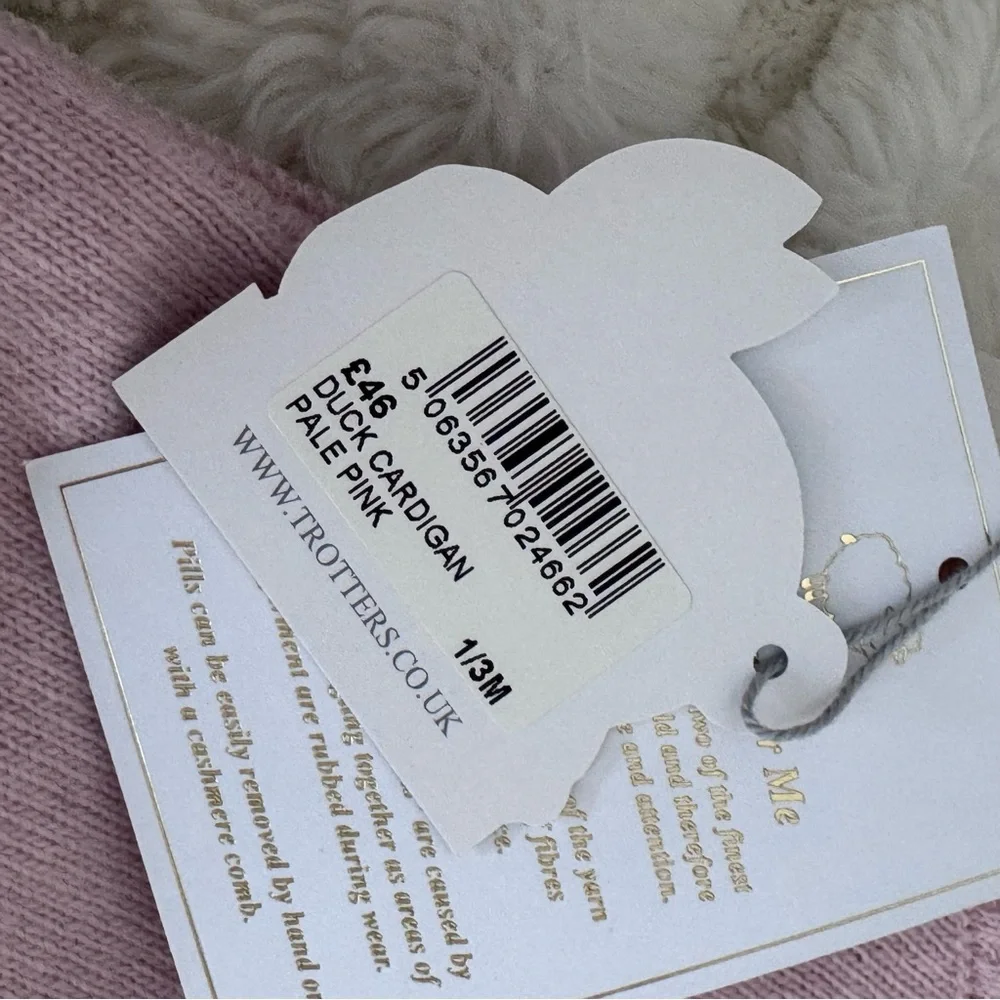 Ducks Cashmere Baby Sweater | Lapinou